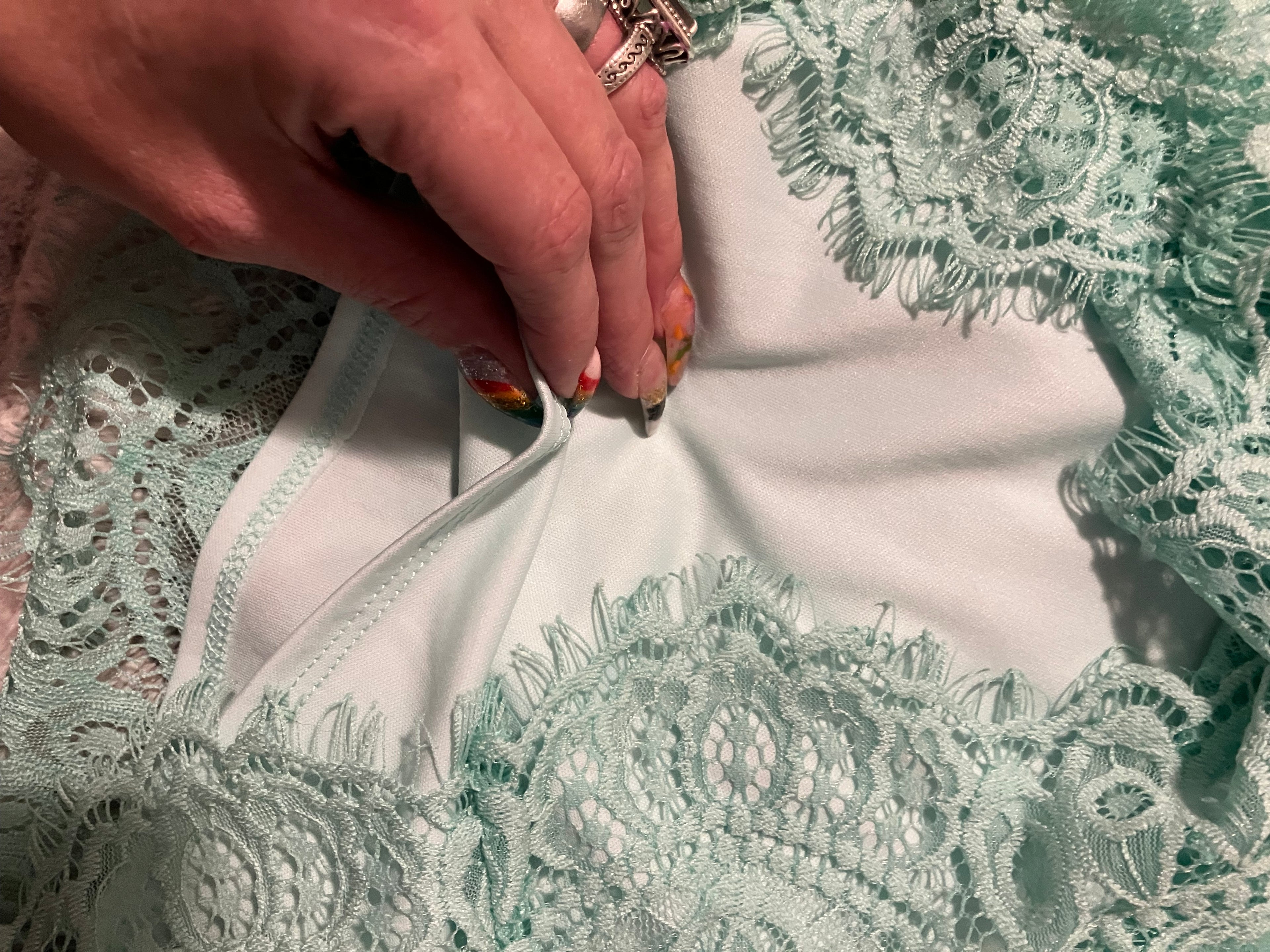 IZ Byer Lace dress shirt